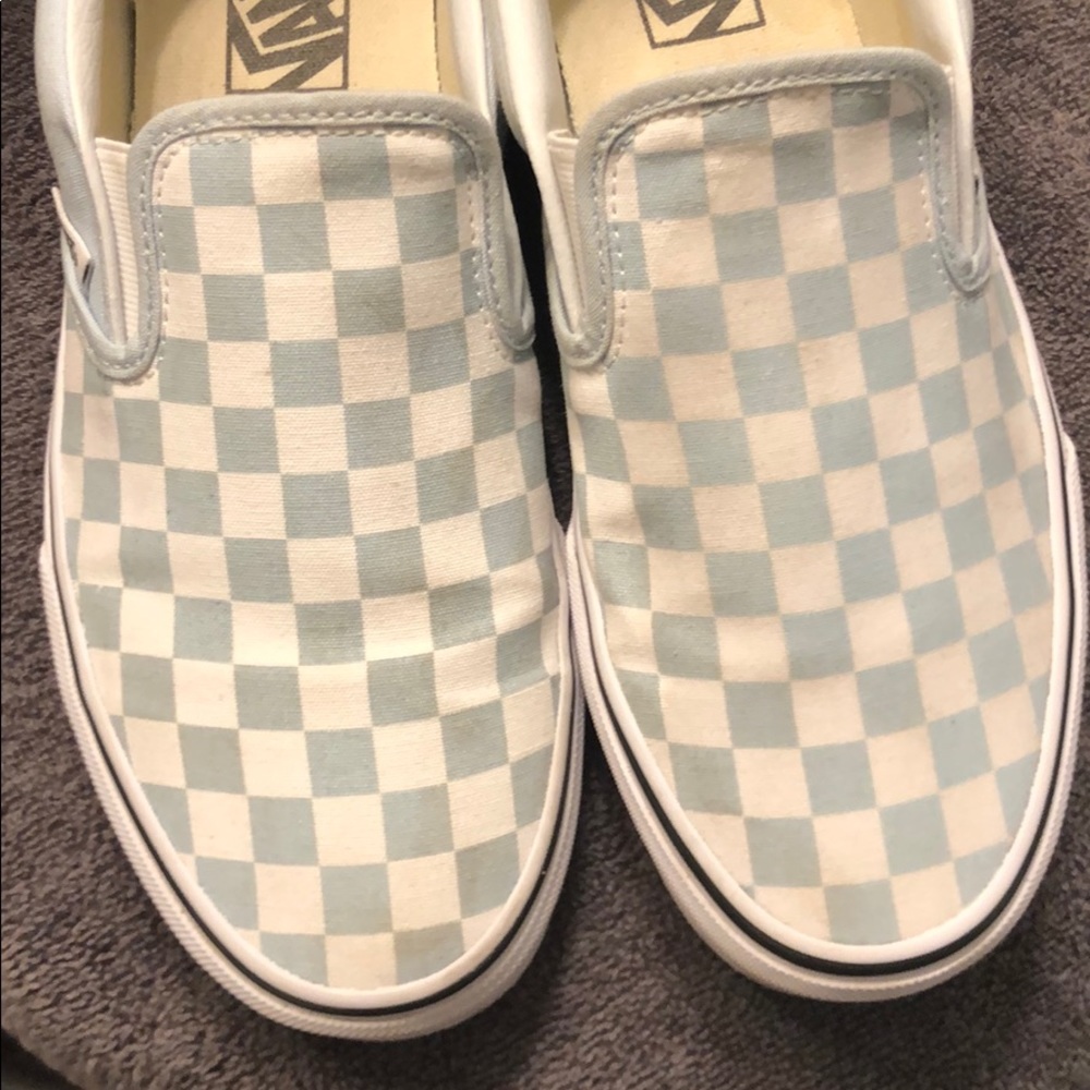 Checkered vans